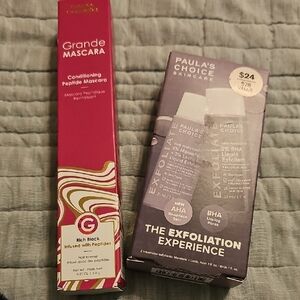 Conditioning Peptide Mascara - Rich Black And Paula's Choice Exfoliation Kit